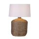 Lulie Seagrass/Coarse Linen Table Lamp by Jeffan | Table Lamps | Modishstore - 6