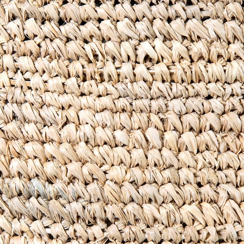 Giavanna Rafia Hanging Lamp - Cream by Jeffan | Pendant Lamps | Modishstore - 4