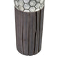 Gia Capiz Floor Lamp Medium/Large - Gray by Jeffan | Floor Lamps | Modishstore - 2