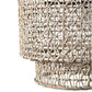 Double Barrel Hand Woven Natural Rope Chandelier-White Wash by Jeffan | Chandeliers | Modishstore - 2