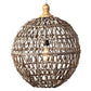 Salvadore Rattan Round Hanging Lamp KD by Jeffan | Pendant Lamps | Modishstore