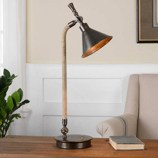 Uttermost Duvall Task Lamp | Modishstore | Table Lamps