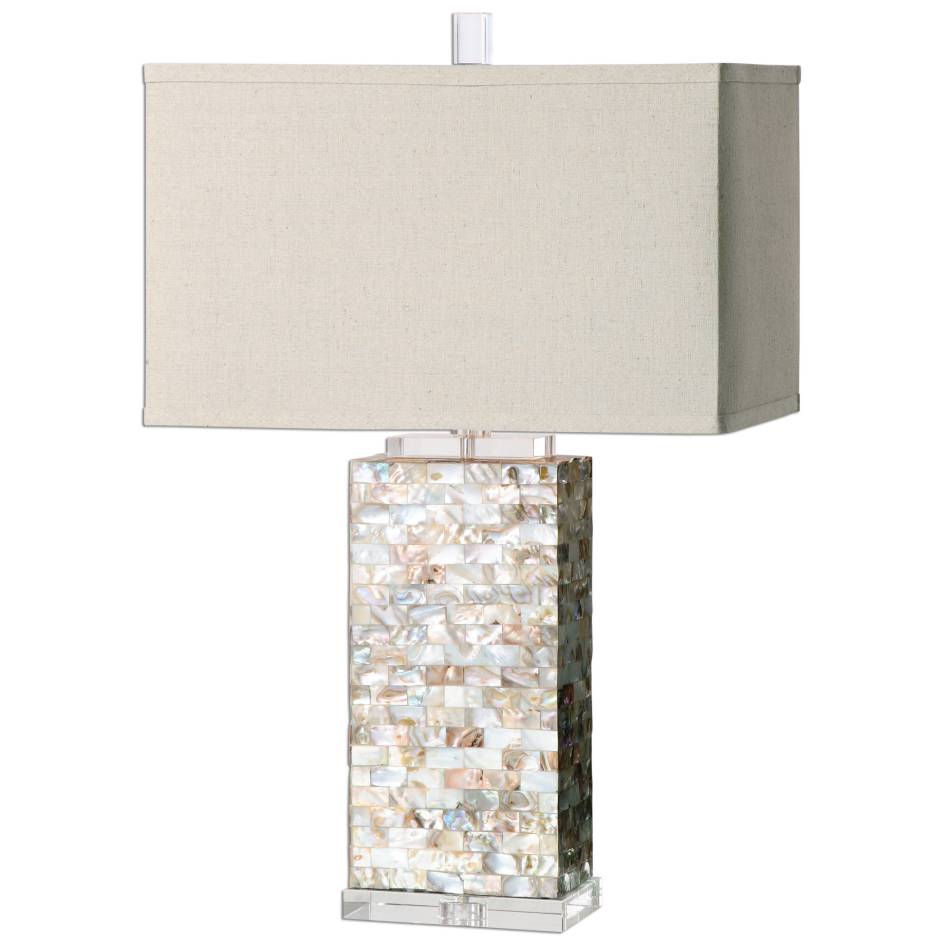Uttermost Aden Capiz Shell Lamp | Modishstore | Table Lamps-2