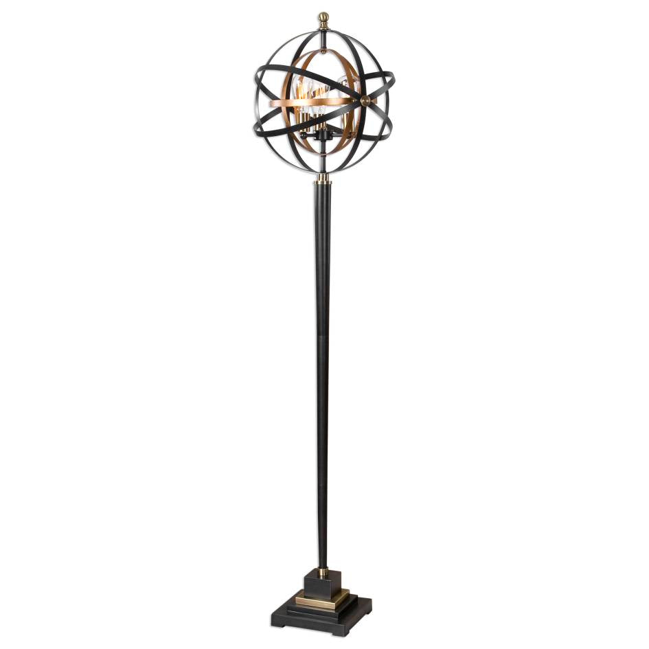 Uttermost Rondure Sphere Floor Lamp | Modishstore | Floor Lamps-2