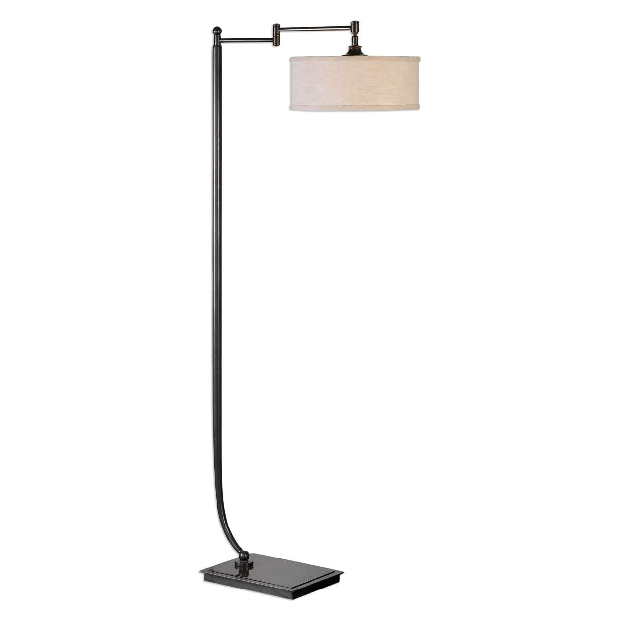 Uttermost Lamine Dark Bronze Floor Lamp | Floor Lamps | Modishstore - 2