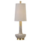 Uttermost Volongo Stone Ivory Buffet Lamp | Modishstore | Table Lamps-2