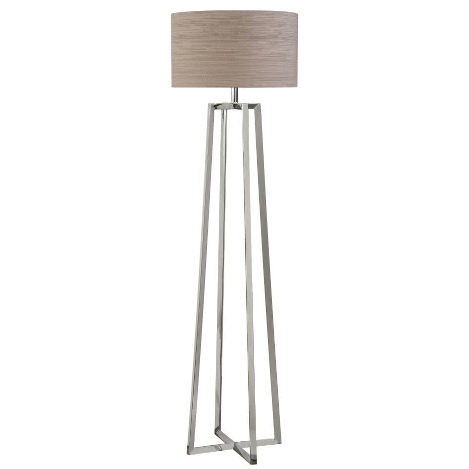 Uttermost Keokee Polished Nickel Floor Lamp | Modishstore | Floor Lamps-3