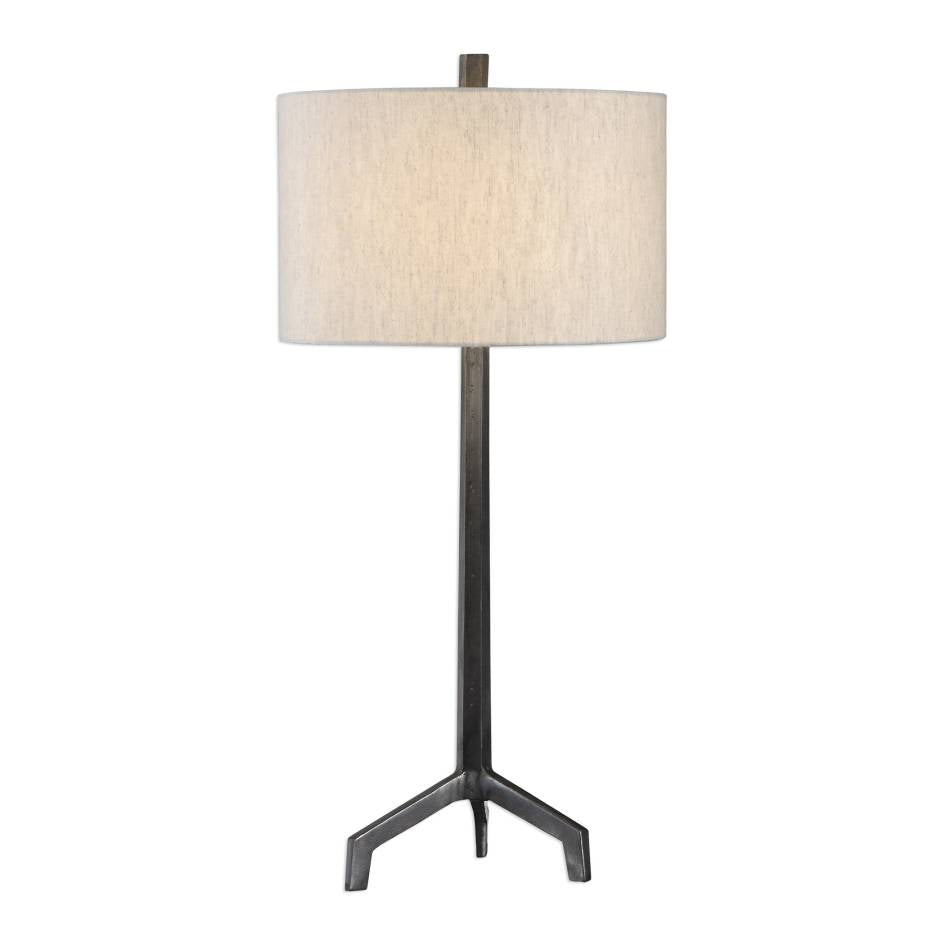 Uttermost Ivor Cast Iron Lamp | Modishstore | Table Lamps-3