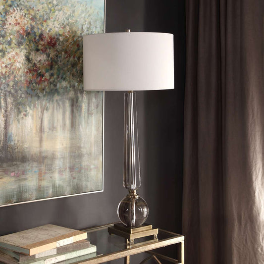 Uttermost Crista Crystal Lamp | Table Lamps | Modishstore