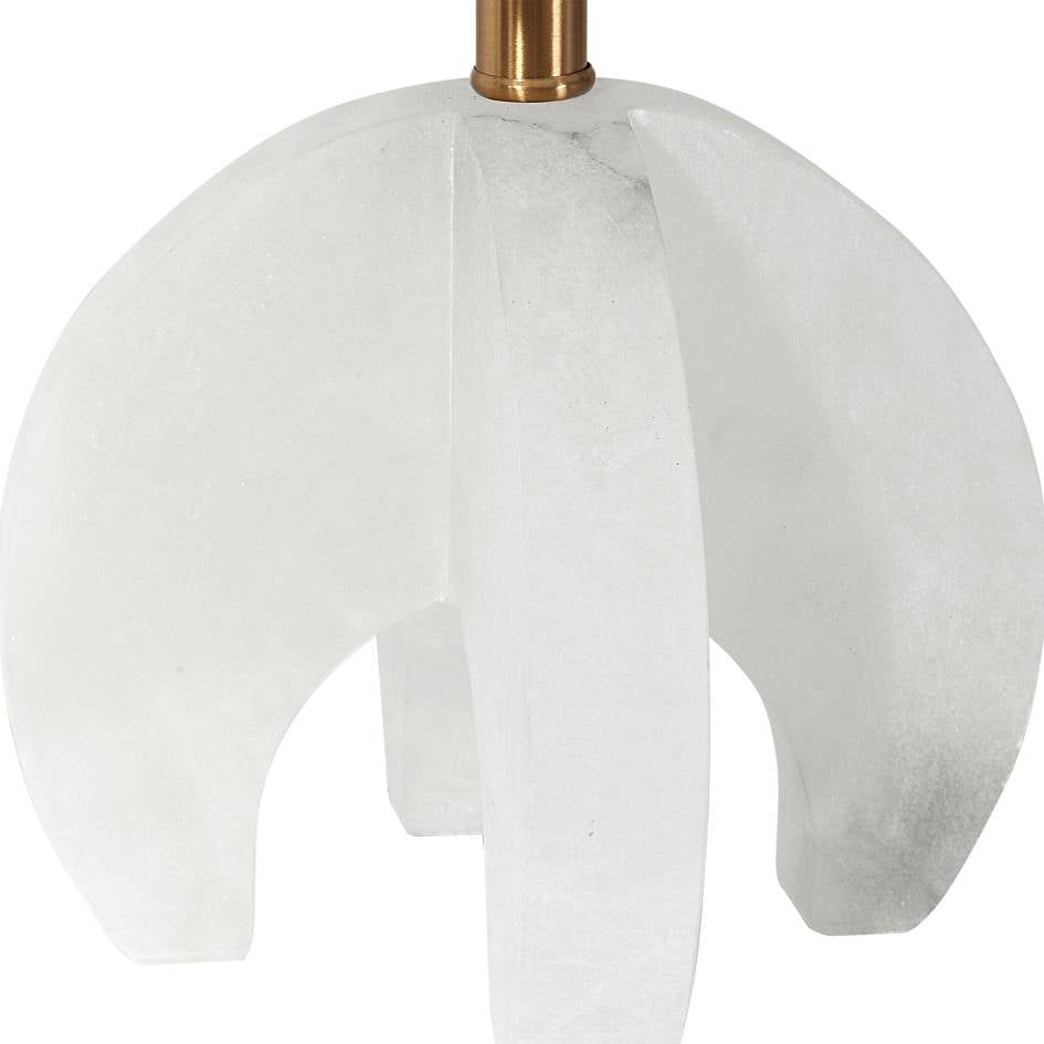 Uttermost Alanea White Buffet Lamp | Modishstore | Table Lamps-4