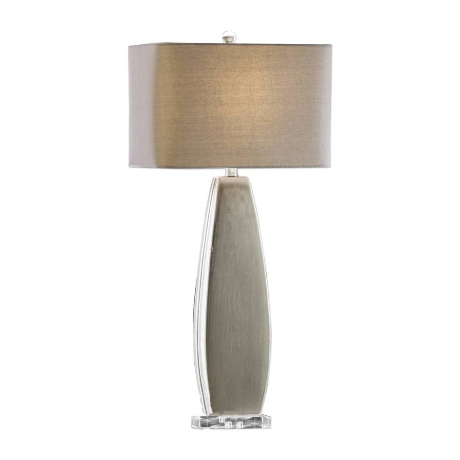 Uttermost Michalla Charcoal Lamp | Modishstore | Table Lamps-2