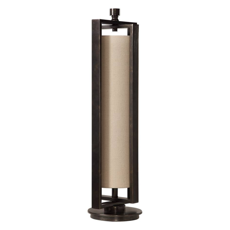 Uttermost Lanier Gun Metal Accent Lamp | Modishstore | Table Lamps-6