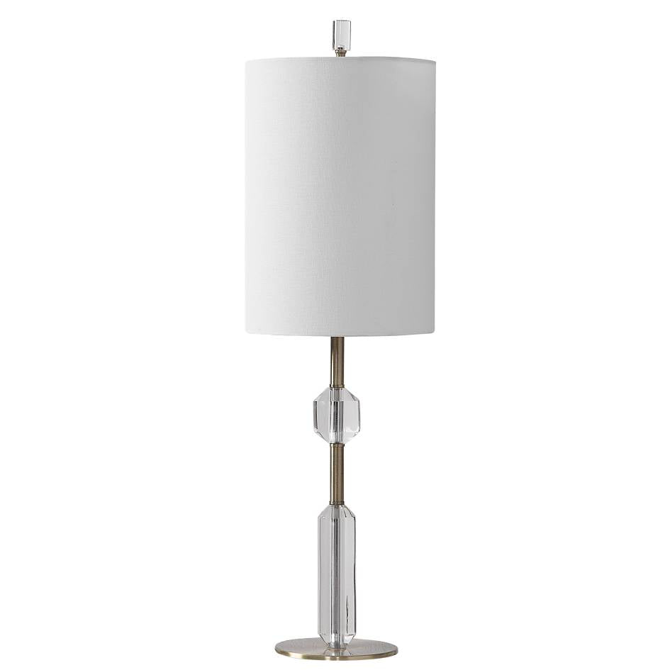 Uttermost Margo Cut Crystal Buffet Lamp | Modishstore | Table Lamps-6