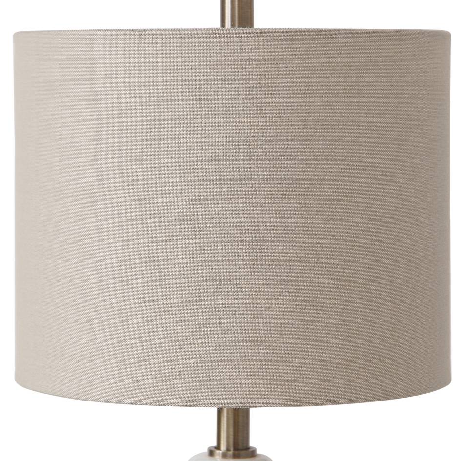 Uttermost Natania Plated Brass Buffet Lamp | Modishstore | Table Lamps-8