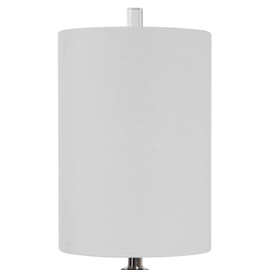 Uttermost Azaria Polished Nickel Buffet Lamp | Modishstore | Table Lamps-7