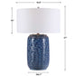 Uttermost Sedna Blue Table Lamp | Table Lamps | Modishstore - 3