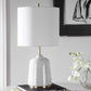 Uttermost Eloise White Marble Table Lamp | Table Lamps | Modishstore - 2