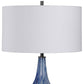 Uttermost Everard Blue Table Lamp | Modishstore | Table Lamps-4