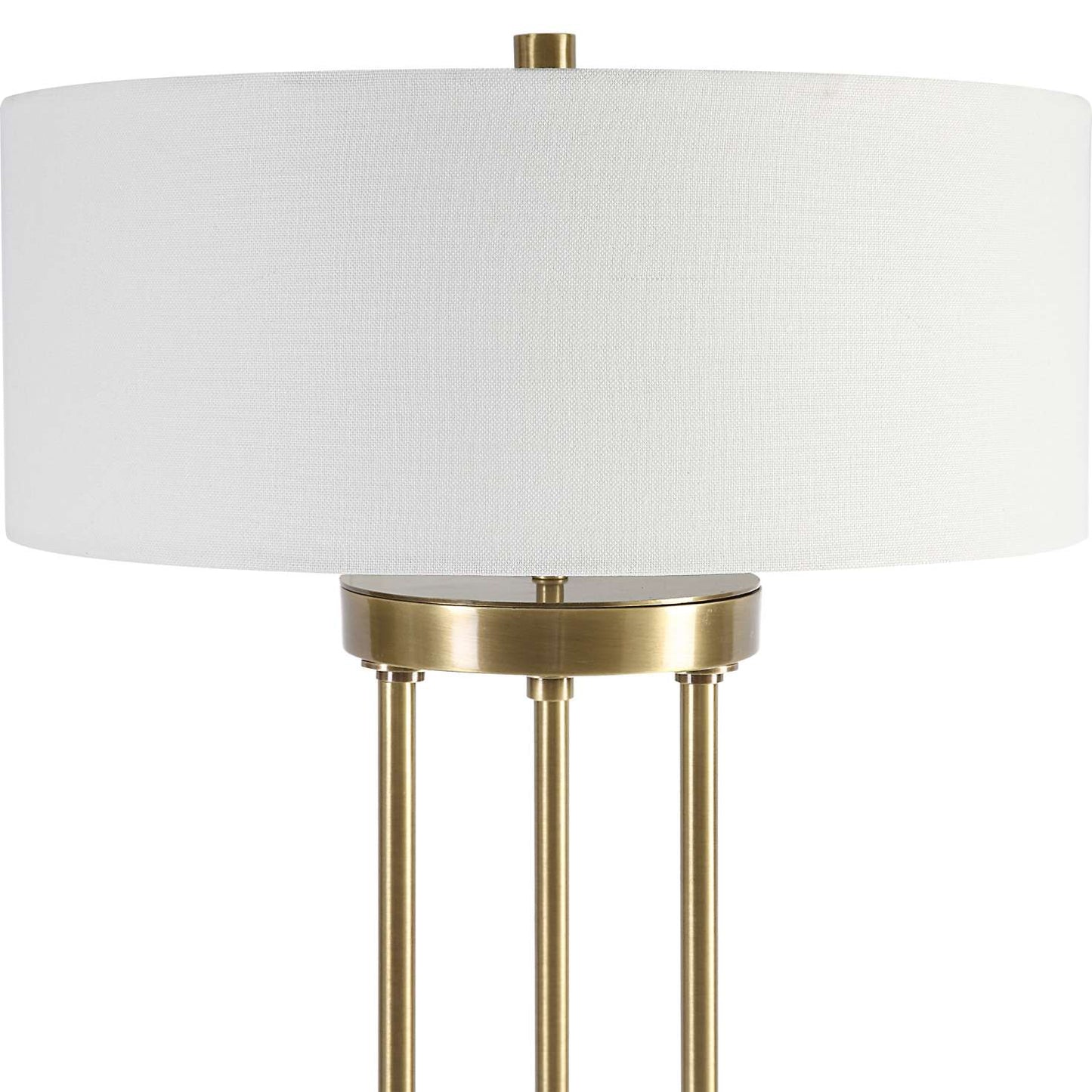 Uttermost Pantheon Brass Rod Table Lamp | Table Lamps | Modishstore - 2