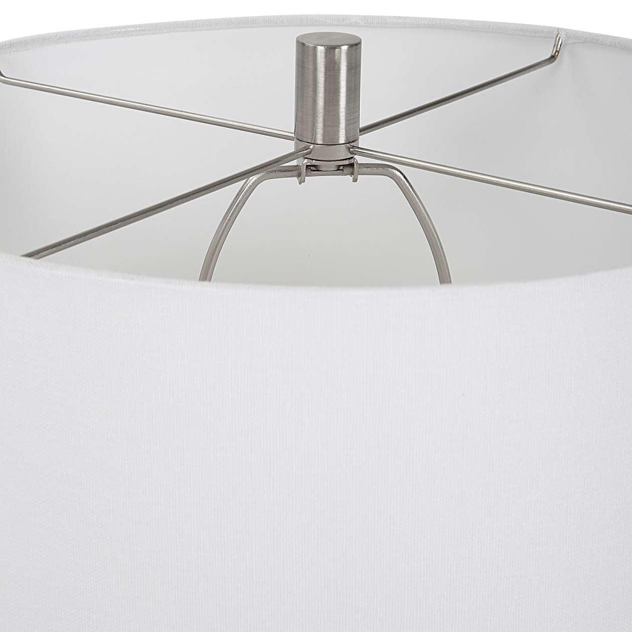 Uttermost Levadia Matte White Table Lamp | Table Lamps | Modishstore - 5