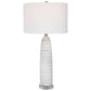 Uttermost Levadia Matte White Table Lamp | Table Lamps | Modishstore - 2