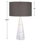 Uttermost Citadel White Marble Table Lamp | Table Lamps | Modishstore - 6