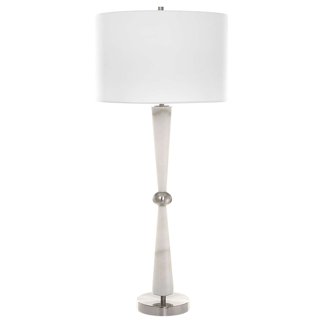 Uttermost Hourglass White Table Lamp | Table Lamps | Modishstore - 7