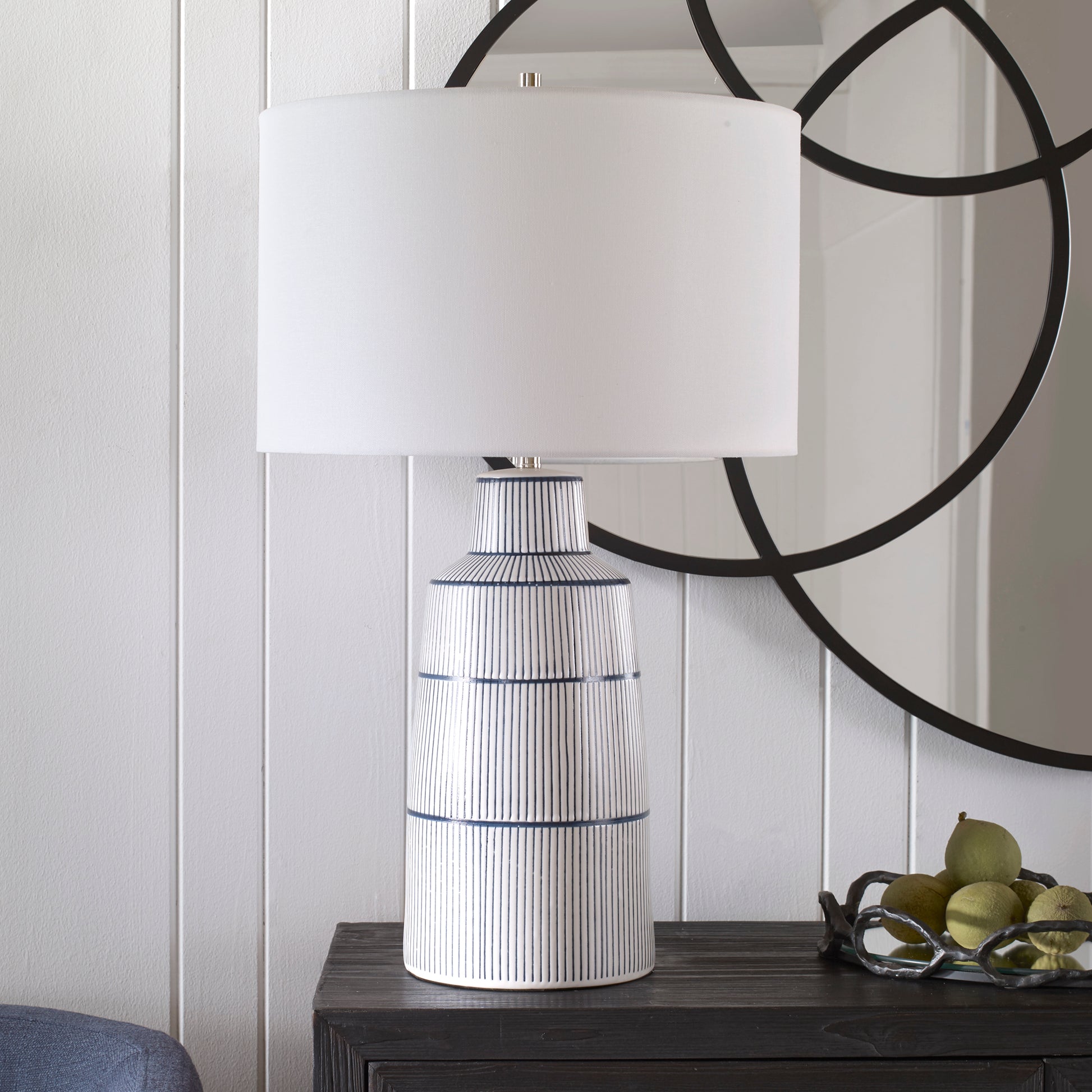 Uttermost Breton Nautical Stripe Table Lamp | Table Lamps | Modishstore - 4