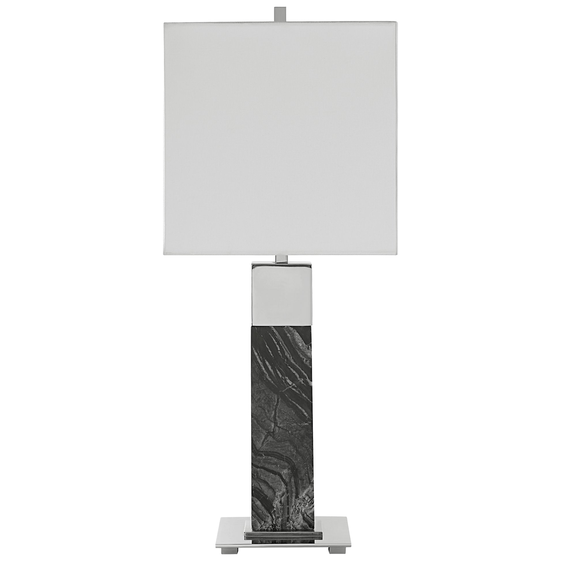 Uttermost Pilaster Black Marble Table Lamp | Table Lamps | Modishstore - 6