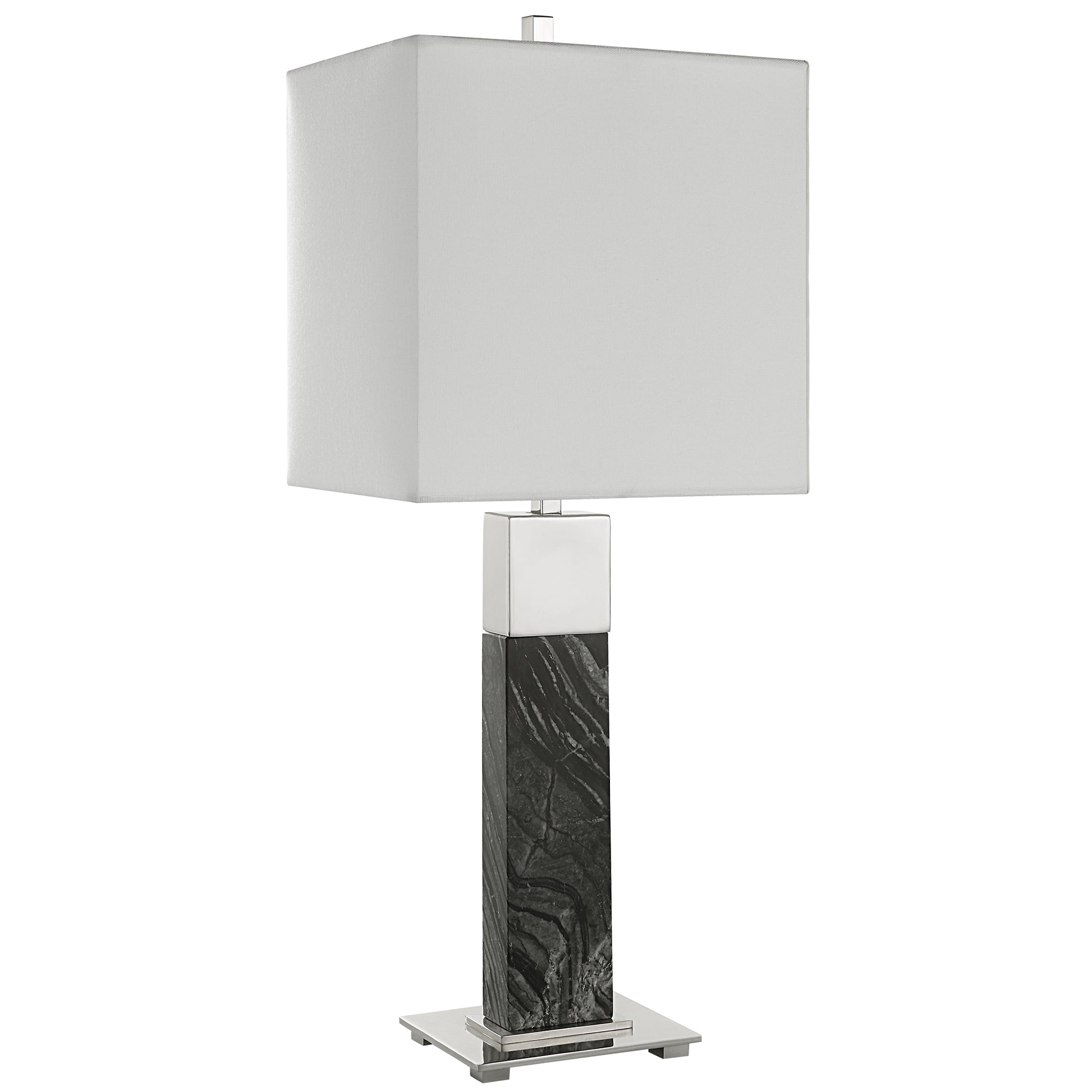 Uttermost Pilaster Black Marble Table Lamp | Table Lamps | Modishstore - 7