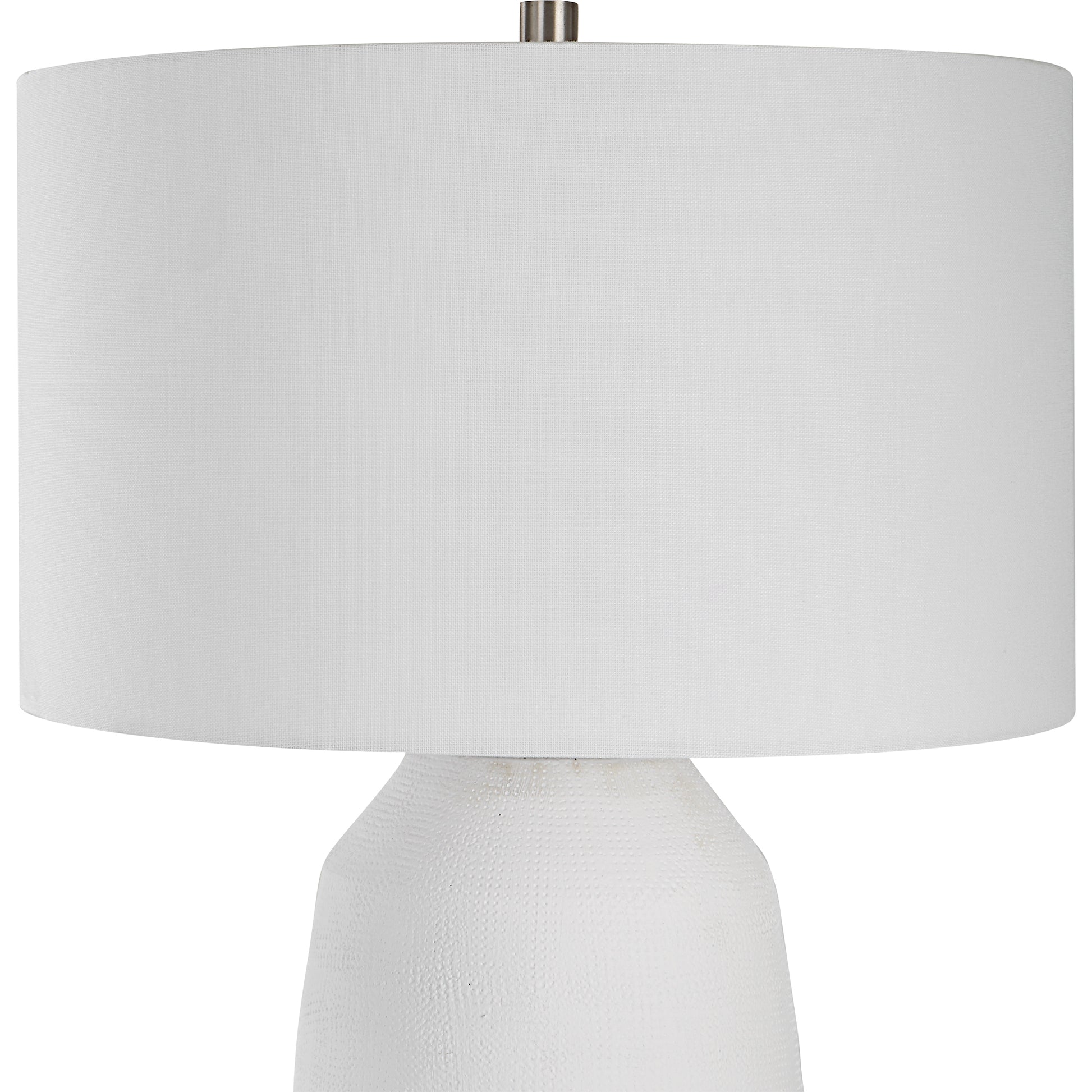 Uttermost Heir Chalk White Table Lamp | Table Lamps | Modishstore - 6
