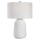 Uttermost Heir Chalk White Table Lamp | Table Lamps | Modishstore - 2