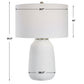 Uttermost Heir Chalk White Table Lamp | Table Lamps | Modishstore - 3