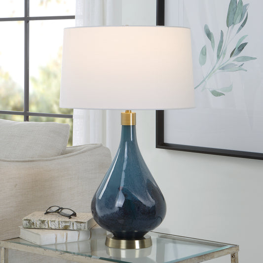 Uttermost Riviera Art Glass Table Lamp | Table Lamps | Modishstore