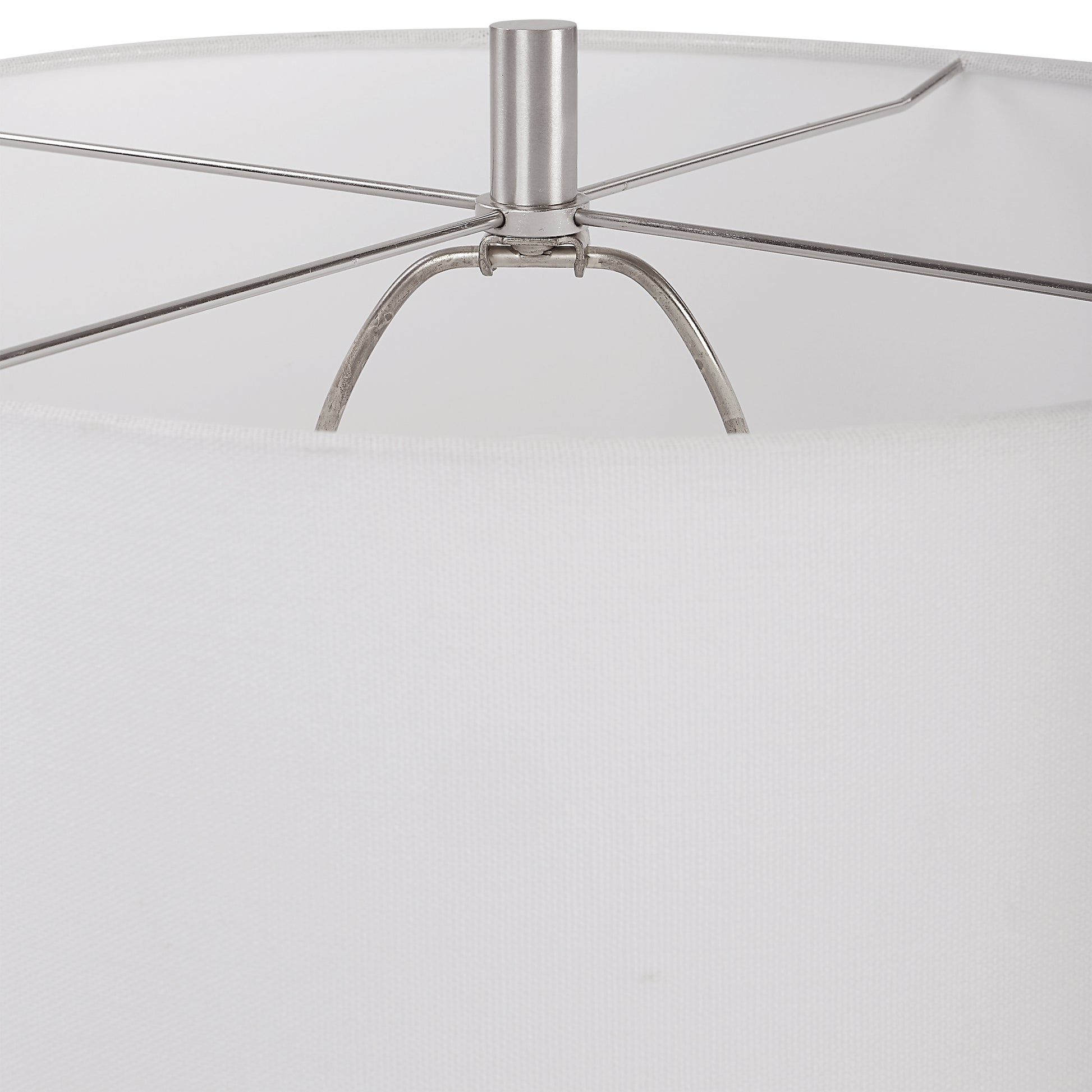 Uttermost Loop White Glaze Table Lamp | Table Lamps | Modishstore - 8