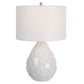 Uttermost Loop White Glaze Table Lamp | Table Lamps | Modishstore - 2