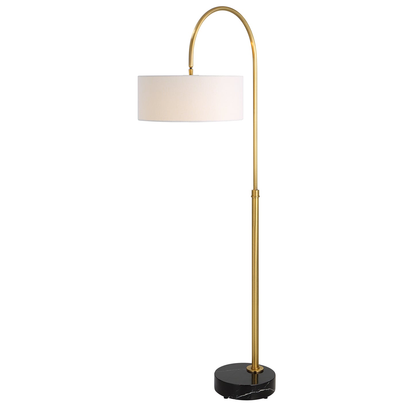 Uttermost Huxford Brass Arch Floor Lamp | Floor Lamps | Modishstore - 2