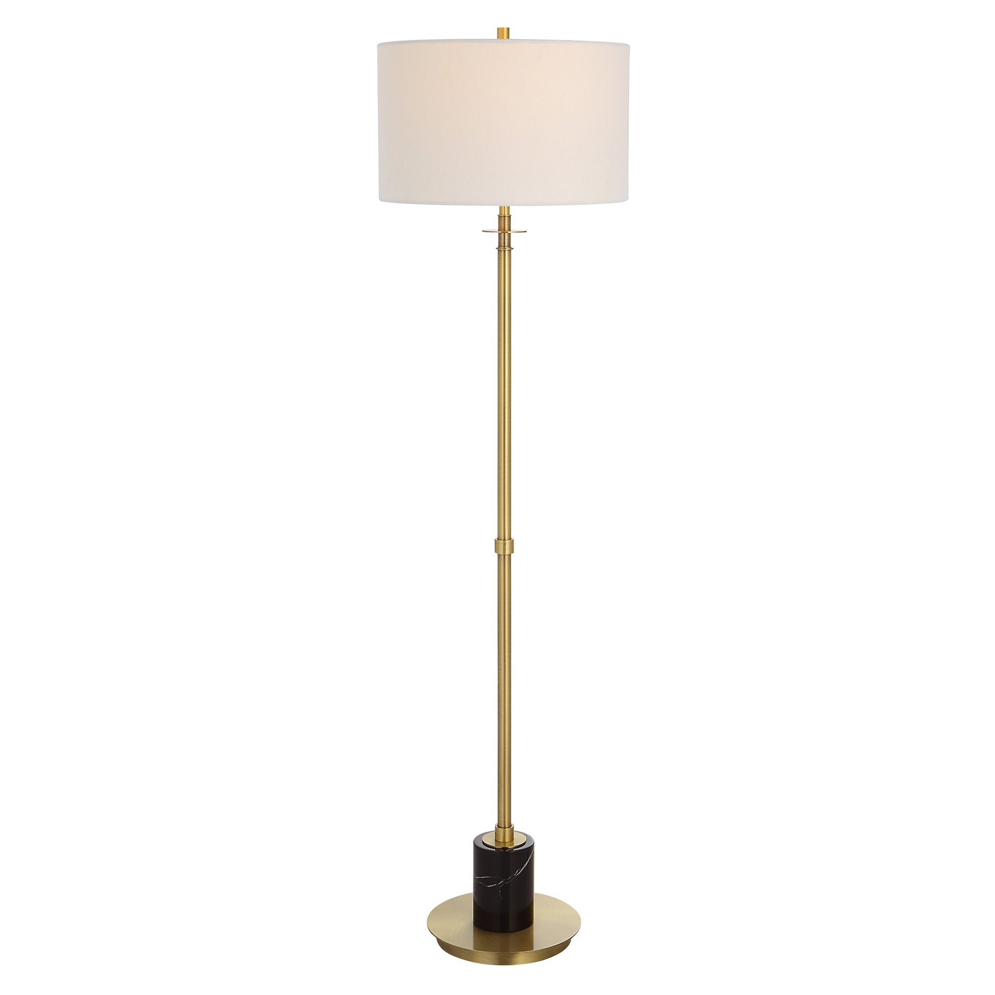 Uttermost Guard Brass Floor Lamp | Floor Lamps | Modishstore - 2