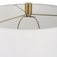 Uttermost Adelia Ivory & Brass Table Lamp | Table Lamps | Modishstore - 8