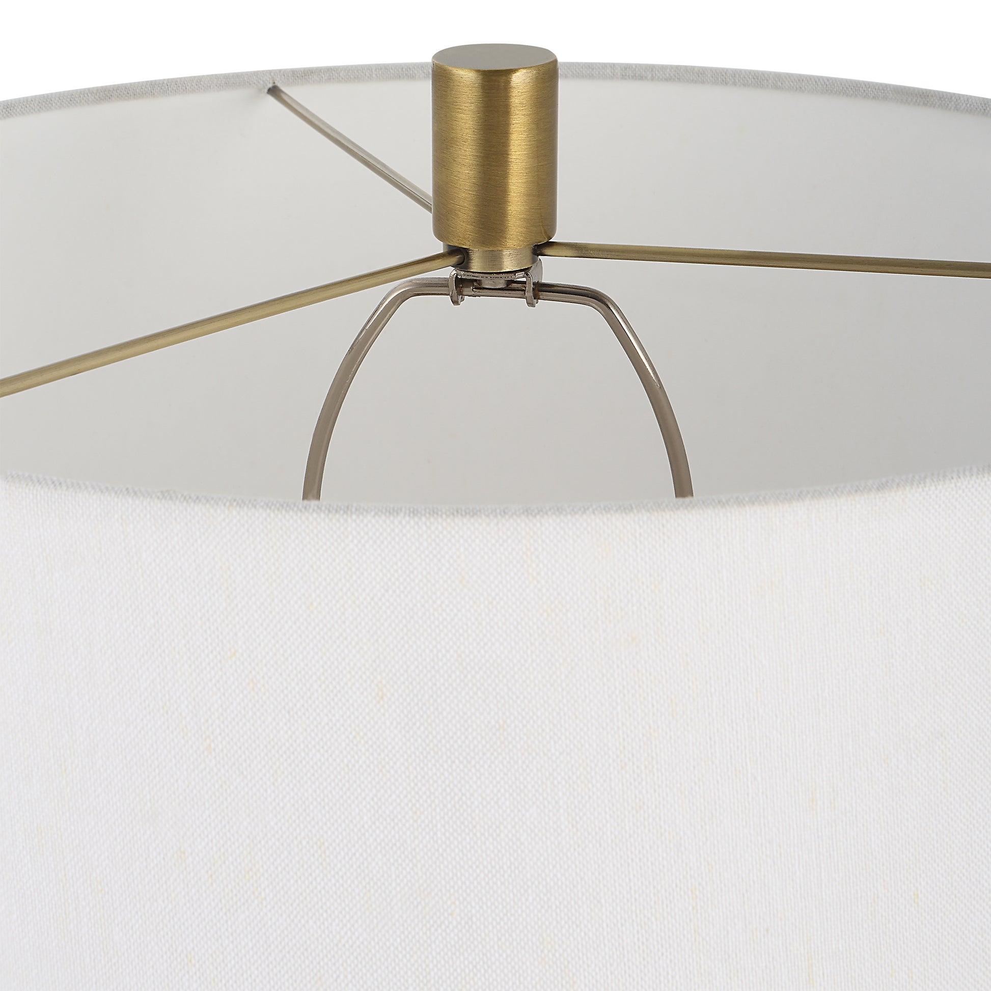 Uttermost Adelia Ivory & Brass Table Lamp | Table Lamps | Modishstore - 8