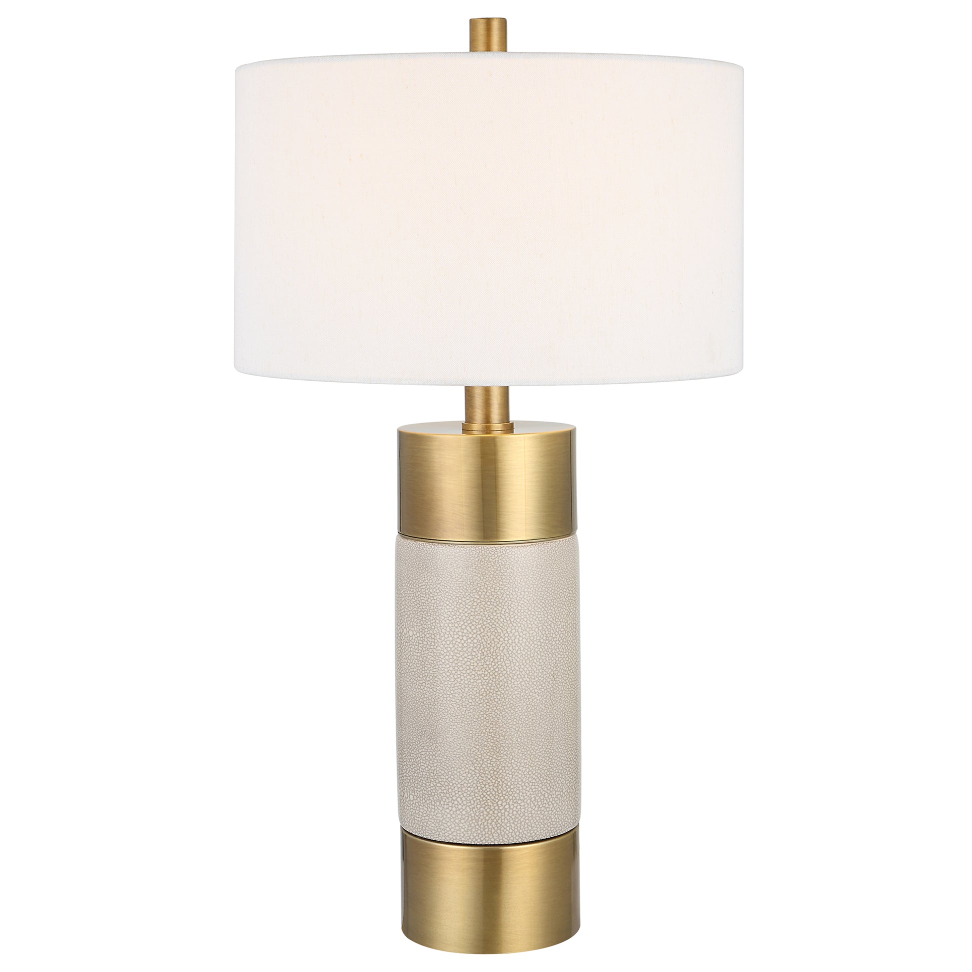 Uttermost Adelia Ivory & Brass Table Lamp | Table Lamps | Modishstore - 2