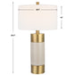 Uttermost Adelia Ivory & Brass Table Lamp | Table Lamps | Modishstore - 3