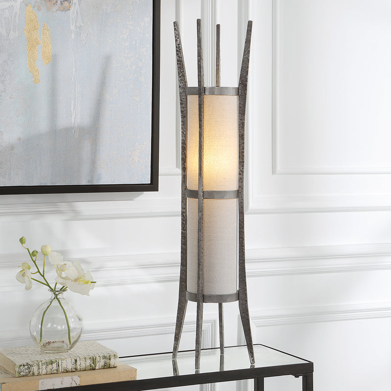 Uttermost Fortress Rustic Accent Lamp | Table Lamps | Modishstore