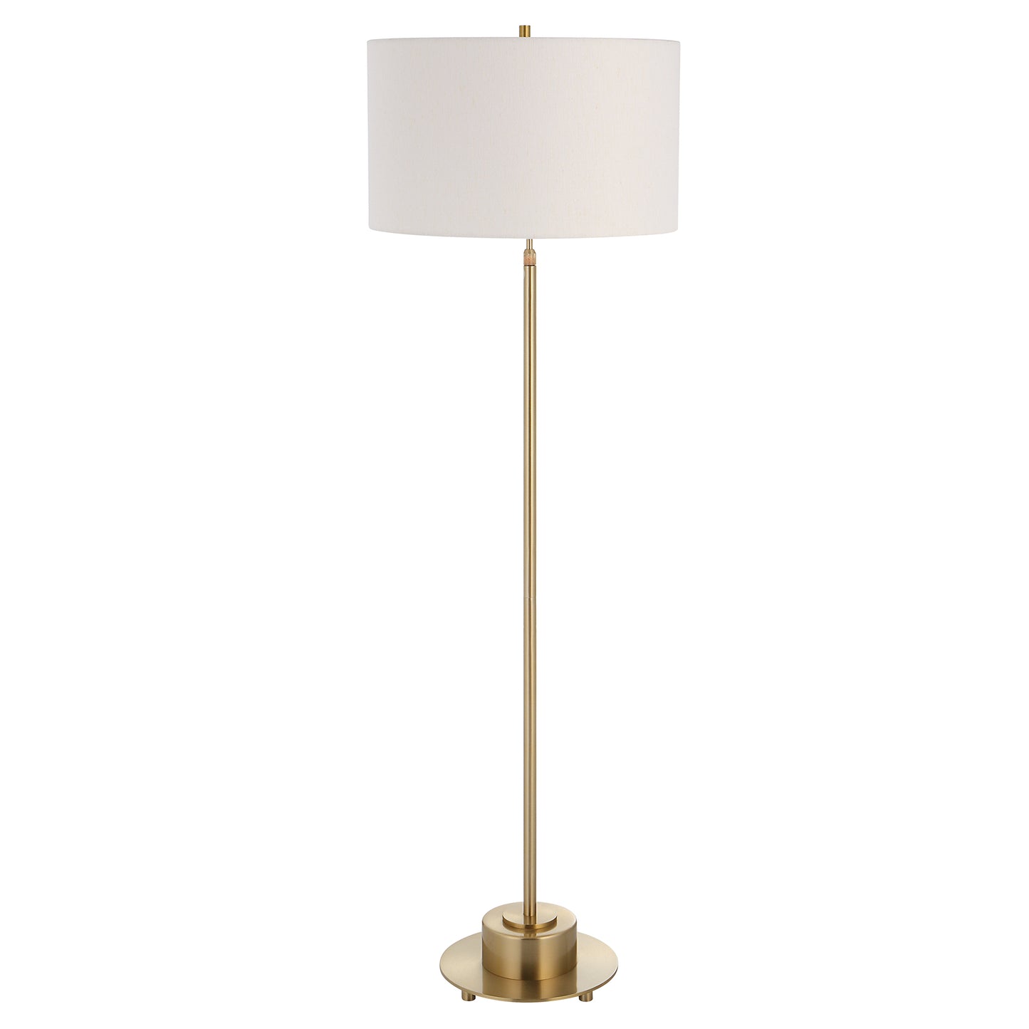 Uttermost Prominence Brass Floor Lamp | Floor Lamps | Modishstore - 6