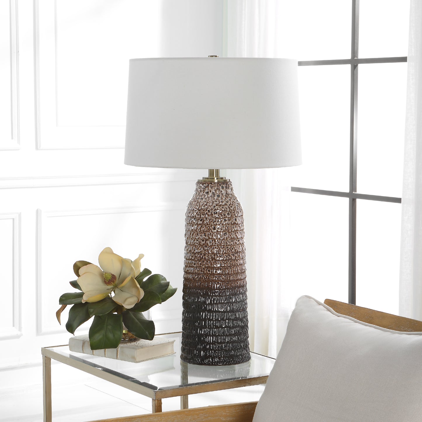 Uttermost Padma Mottled Table Lamp | Table Lamps | Modishstore - 4