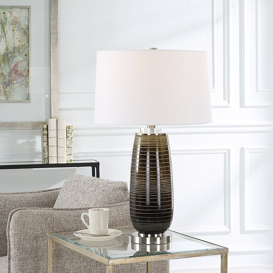 Uttermost Alamance Rustic Bronze Table Lamp | Table Lamps | Modishstore