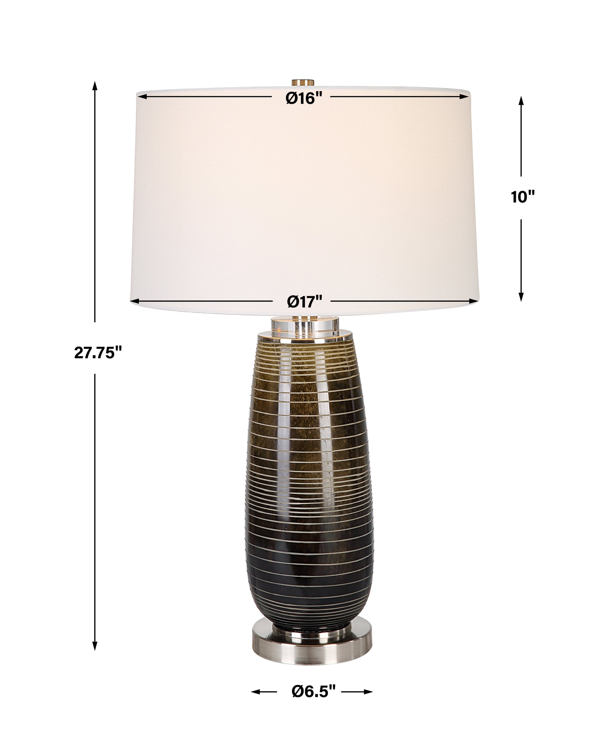 Uttermost Alamance Rustic Bronze Table Lamp | Table Lamps | Modishstore - 3