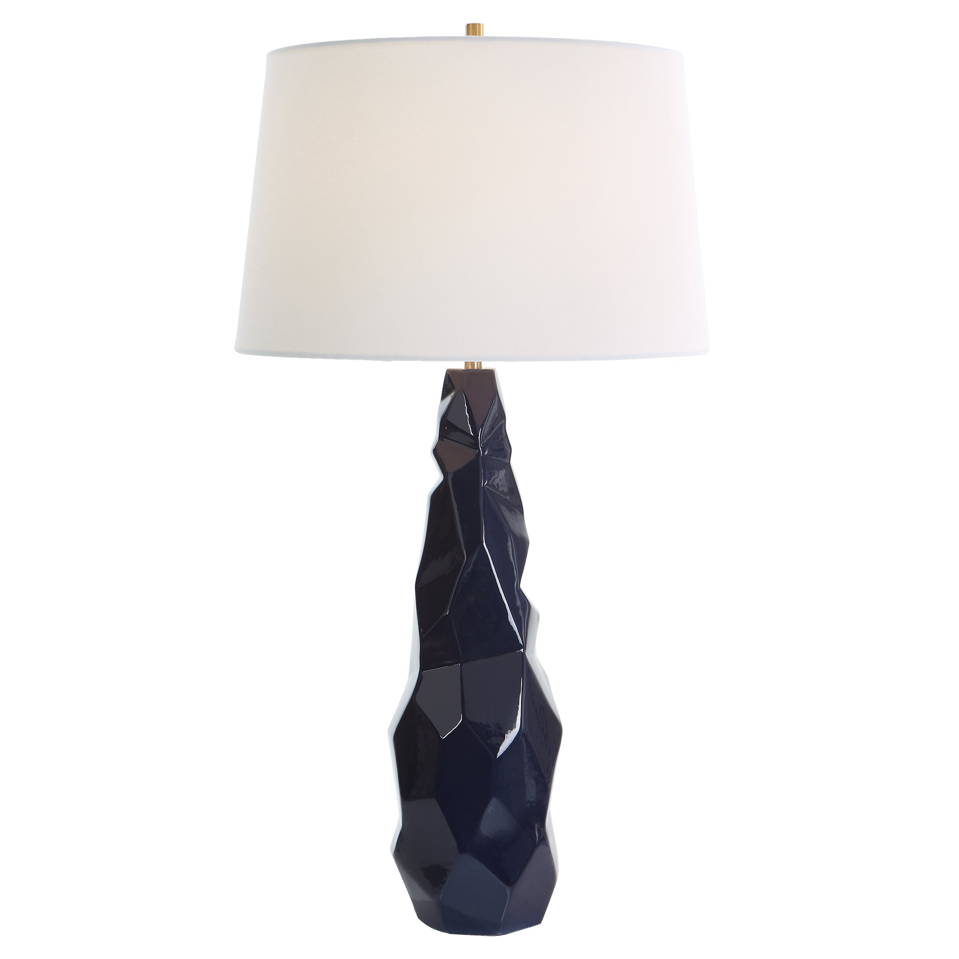 Uttermost Kavos Geometric Blue Table Lamp | Table Lamps | Modishstore - 2