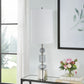 Uttermost Stratus Gray Glass Buffet Lamp | Table Lamps | Modishstore - 4