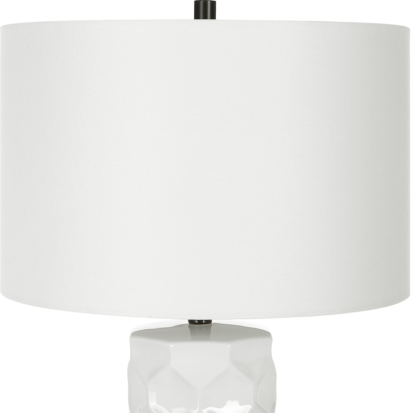 Uttermost Honeycomb White Table Lamp | Table Lamps | Modishstore - 7